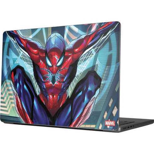 Marvel Spiderman Spiderman Armor MK IV MacBook Pro 14in (2021-24) Skin