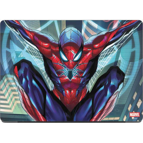 Marvel Spiderman Spiderman Armor MK IV MacBook Pro 14in (2021-24) Skin