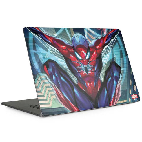 Marvel Spiderman Spiderman Armor MK IV Apple MacBook Pro 15-inch Skin