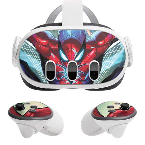 Marvel Spiderman Spiderman Armor MK IV Meta Quest 3 Skin