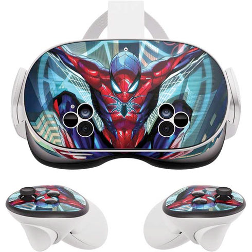 Marvel Spiderman Spiderman Armor MK IV Meta Quest 3S Skin