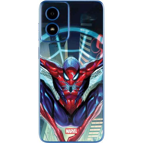 Marvel Spiderman Spiderman Armor MK IV Moto G Play 4G (2024) Skin