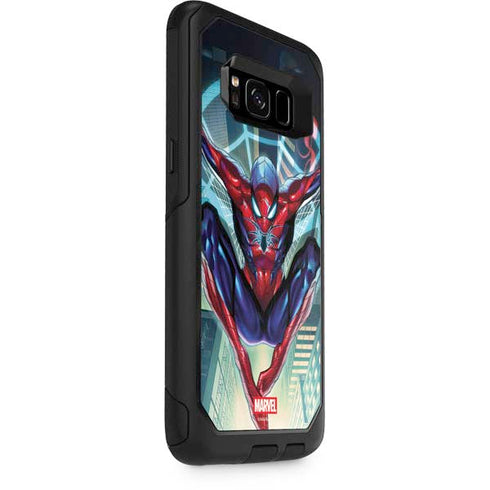 Marvel Spiderman Spiderman Armor MK IV Otterbox Commuter Galaxy Skin