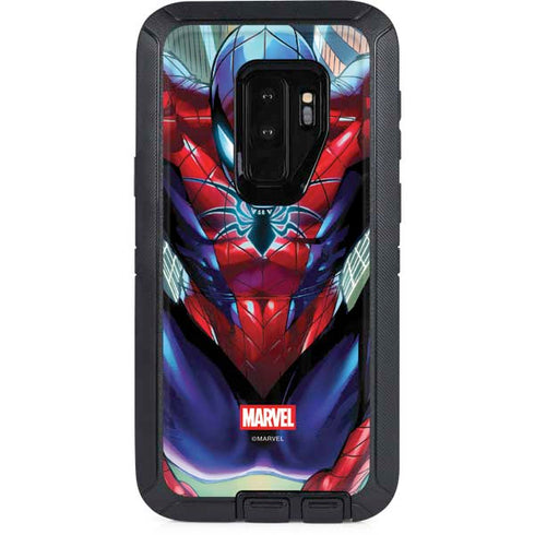 Marvel Spiderman Spiderman Armor MK IV Otterbox Defender Galaxy Skin