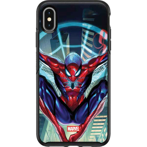 Marvel Spiderman Spiderman Armor MK IV Otterbox Symmetry iPhone Skin