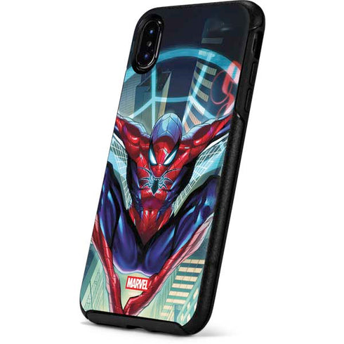 Marvel Spiderman Spiderman Armor MK IV Otterbox Symmetry iPhone Skin