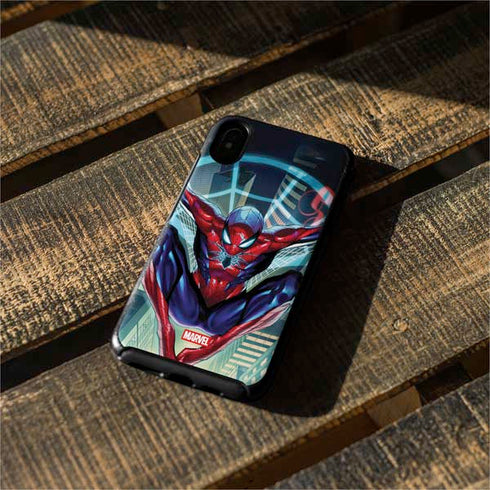 Marvel Spiderman Spiderman Armor MK IV Otterbox Symmetry iPhone Skin