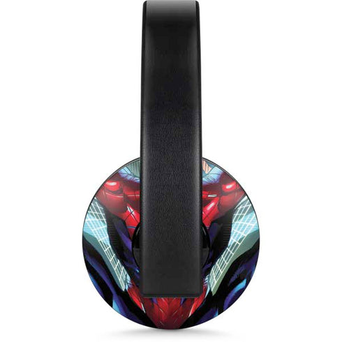 Marvel Spiderman Spiderman Armor MK IV PlayStation 4 Gold Wireless Headset Skin