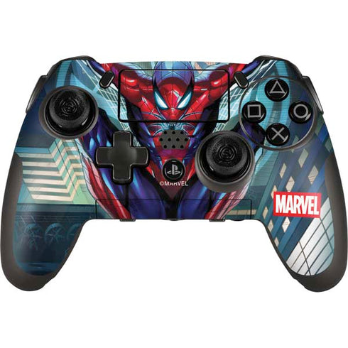 Marvel Spiderman Spiderman Armor MK IV PlayStation Scuf Vantage 2 Controller Skin