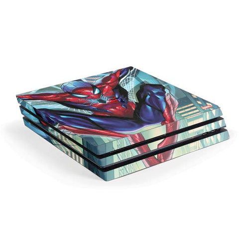 Marvel Spiderman Spiderman Armor MK IV PS4 Pro Console Skin