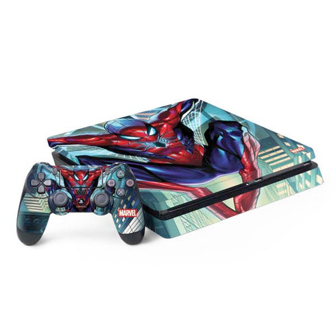 Marvel Spiderman Spiderman Armor MK IV PS4 Slim Bundle Skin