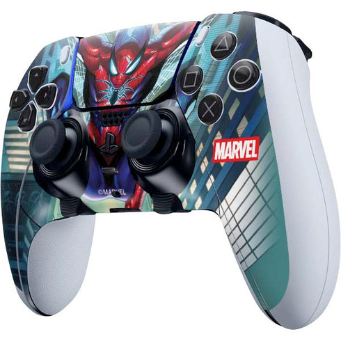 Marvel Spiderman Spiderman Armor MK IV PS5 DualSense Edge Pro Controller Skin