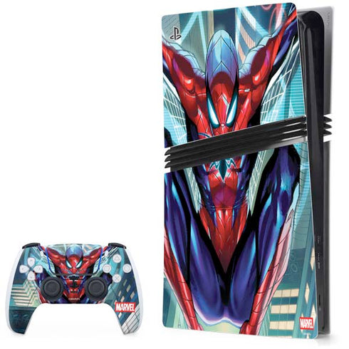 Marvel Spiderman Spiderman Armor MK IV PS5 Pro Bundle Skin