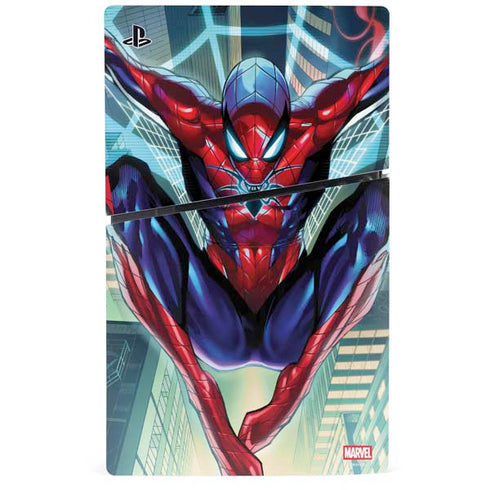 Marvel Spiderman Spiderman Armor MK IV PS5 Slim Disk Bundle Skin