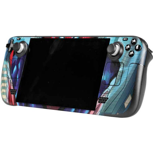 Marvel Spiderman Spiderman Armor MK IV Steam Deck Handheld Gaming Computer Skin