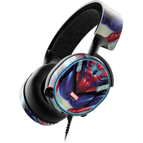 Marvel Spiderman Spiderman Armor MK IV SteelSeries Arctis 3 Skin
