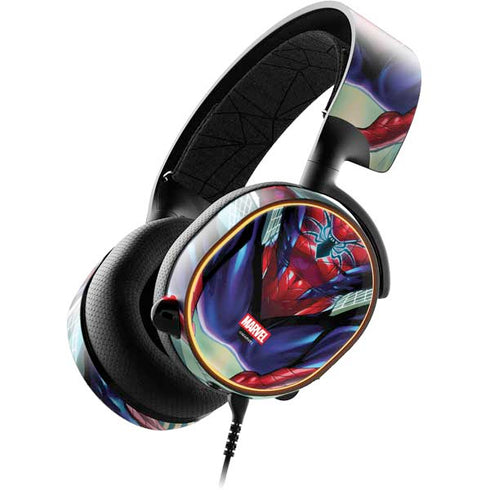 Marvel Spiderman Spiderman Armor MK IV SteelSeries Arctis 5 Skin