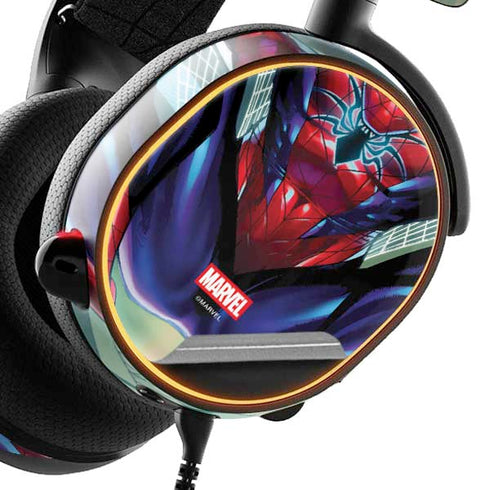 Marvel Spiderman Spiderman Armor MK IV SteelSeries Arctis 5 Skin