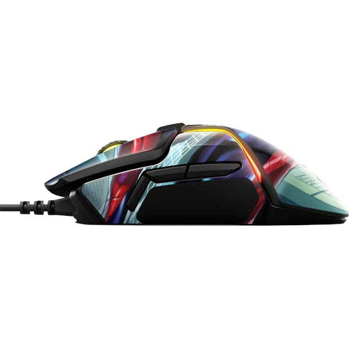 Marvel Spiderman Spiderman Armor MK IV SteelSeries Rival 600 Gaming Mouse Skin