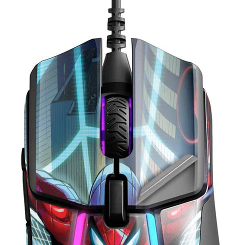 Marvel Spiderman Spiderman Armor MK IV SteelSeries Rival 600 Gaming Mouse Skin