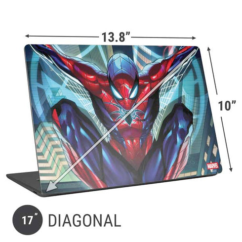 Marvel Spiderman Spiderman Armor MK IV Universal Laptop 17in (13.8 x 10in) Skin