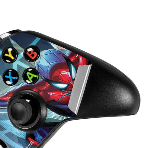 Marvel Spiderman Spiderman Armor MK IV Xbox One S Controller Skin