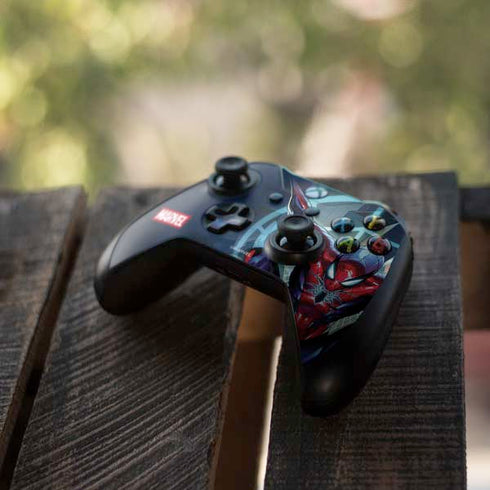 Marvel Spiderman Spiderman Armor MK IV Xbox One X Controller Skin