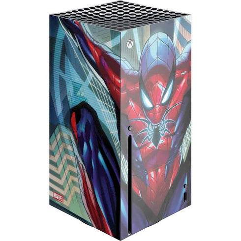 Marvel Spiderman Spiderman Armor MK IV Xbox Series X Console Skin