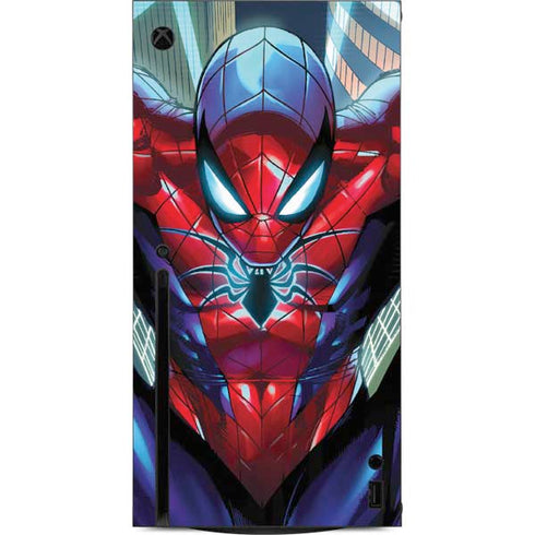 Marvel Spiderman Spiderman Armor MK IV Xbox Series X Console Skin