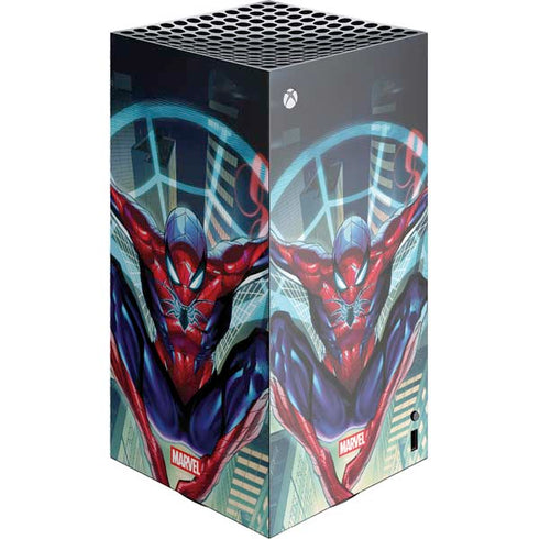 Marvel Spiderman Spiderman Armor MK IV XBox Series X Digital Edition Console Skin