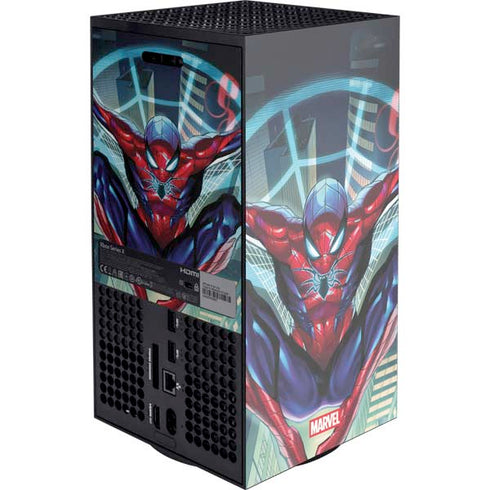 Marvel Spiderman Spiderman Armor MK IV XBox Series X Digital Edition Console Skin