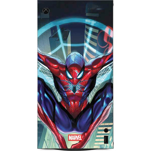 Marvel Spiderman Spiderman Armor MK IV XBox Series X Digital Edition Console Skin