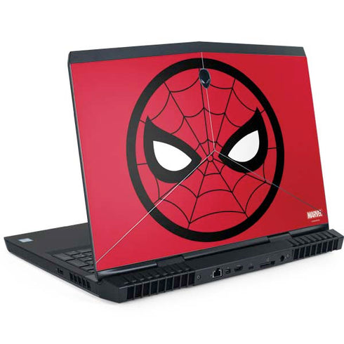 Marvel Spiderman Spiderman Emblem Dell Alienware Skin