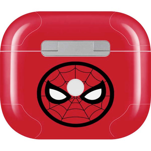 Marvel Spiderman Spiderman Emblem Apple AirPods (3rd Gen 2021) Skin