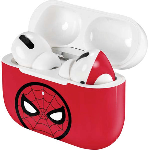 Marvel Spiderman Spiderman Emblem Apple AirPods Pro Skin