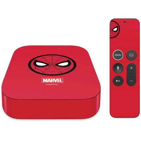 Marvel Spiderman Spiderman Emblem Apple TV Skin