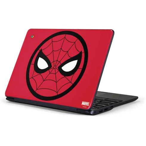 Marvel Spiderman Spiderman Emblem Samsung Chromebook Skin