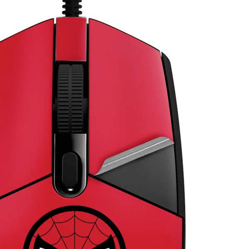 Marvel Spiderman Spiderman Emblem G203 Prodigy RGB Wired Gaming Mouse Skin