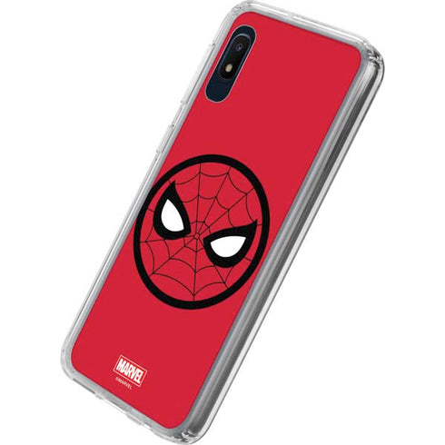 Marvel Spiderman Spiderman Emblem Galaxy A10e Clear Case