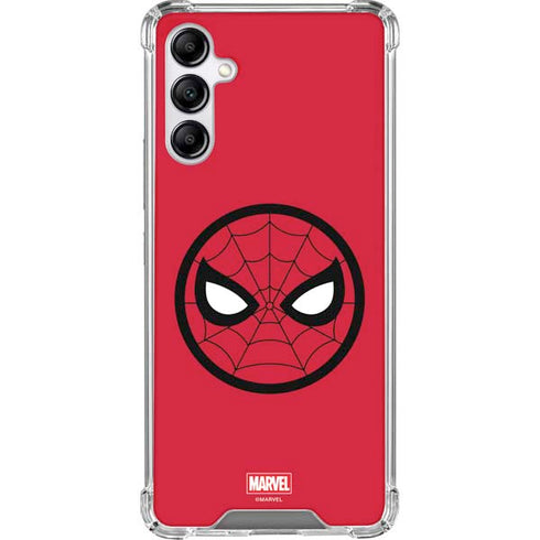 Marvel Spiderman Spiderman Emblem Galaxy A14 5G Clear Case