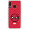 Marvel Spiderman Spiderman Emblem Galaxy A20 Clear Case