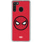 Marvel Spiderman Spiderman Emblem Galaxy A21 Clear Case