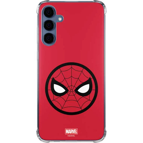 Marvel Spiderman Spiderman Emblem Galaxy A35 5G Clear Case