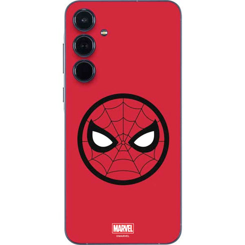 Marvel Spiderman Spiderman Emblem Galaxy A35 5G Skin
