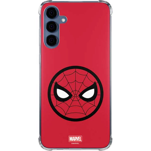 Marvel Spiderman Spiderman Emblem Galaxy A55 5G Clear Case