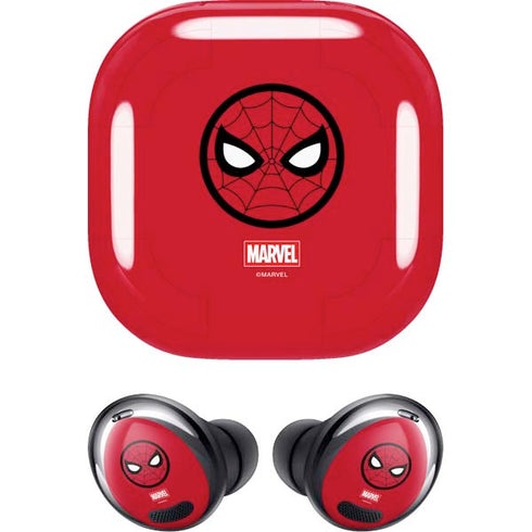 Marvel Spiderman Spiderman Emblem Galaxy Buds Pro Skin