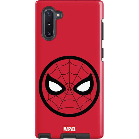 Marvel Spiderman Spiderman Emblem Galaxy Cases
