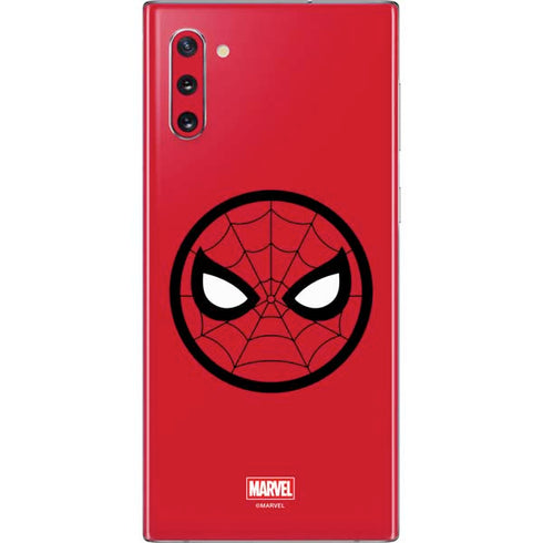 Marvel Spiderman Spiderman Emblem Galaxy Note 10 Skin