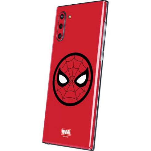 Marvel Spiderman Spiderman Emblem Galaxy Note 10 Skin