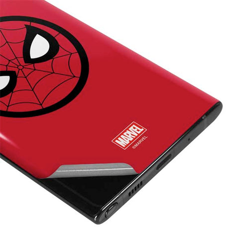 Marvel Spiderman Spiderman Emblem Galaxy Note 10 Skin